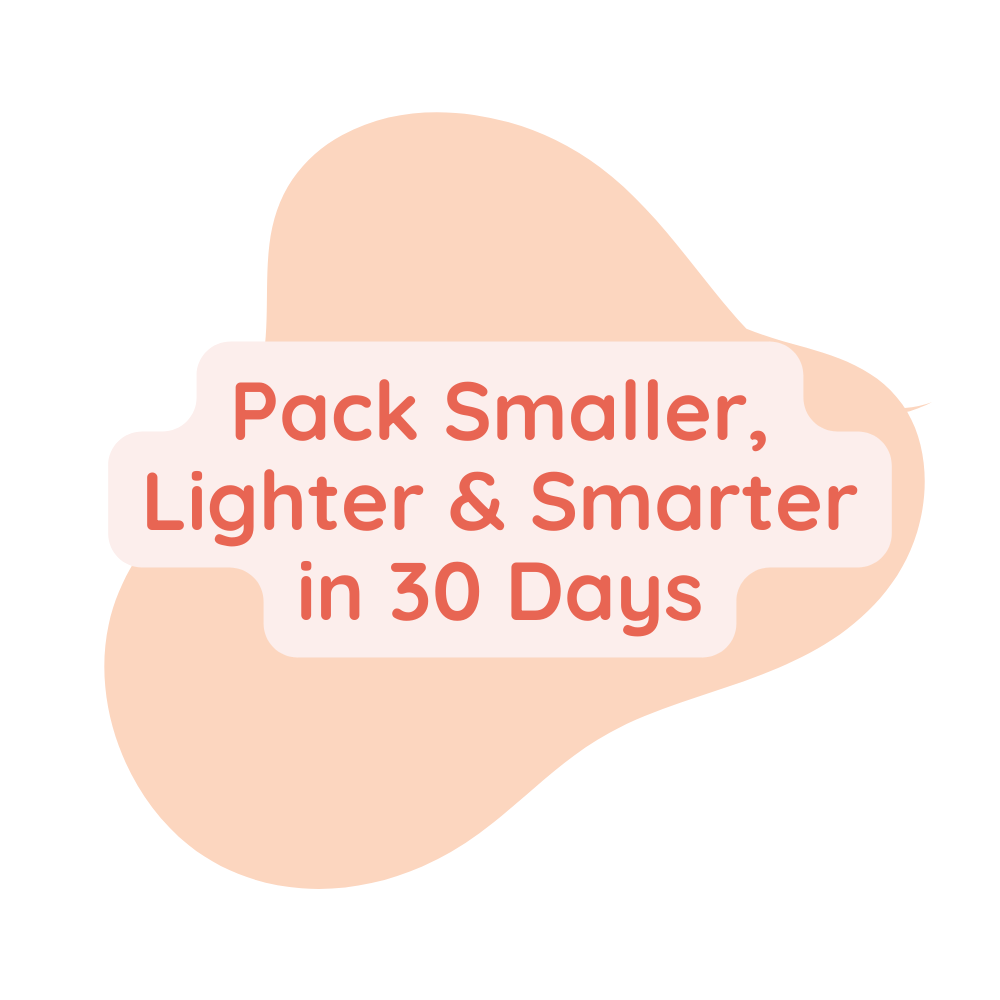 30 DAYS TO PACKING A BETTER BAG WORKBOOK