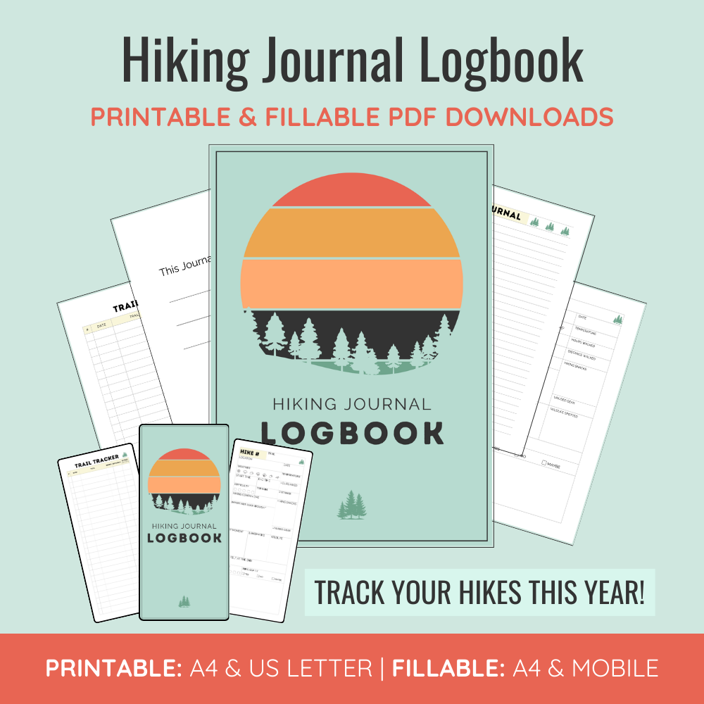 HIKING JOURNAL LOGBOOK