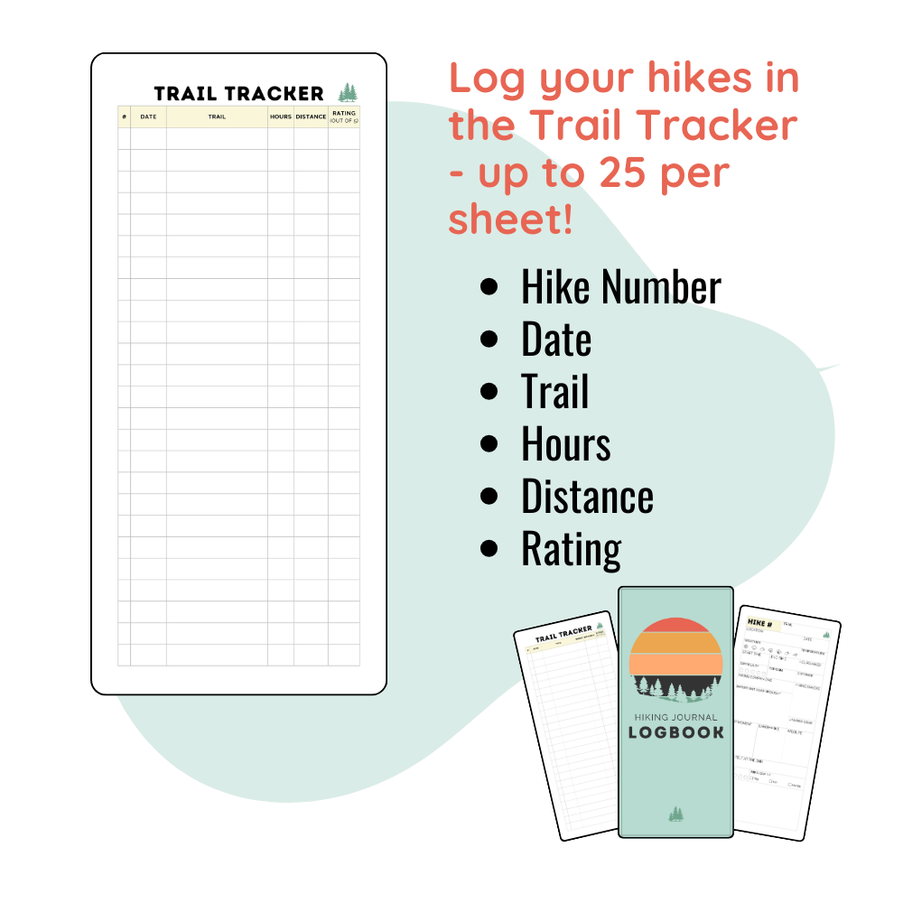 HIKING JOURNAL LOGBOOK