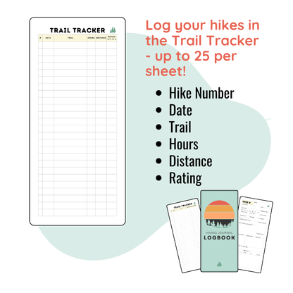 HIKING JOURNAL LOGBOOK