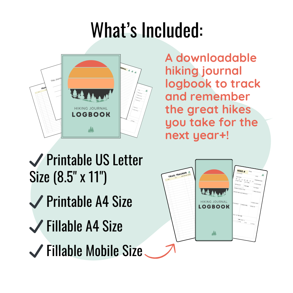 HIKING JOURNAL LOGBOOK
