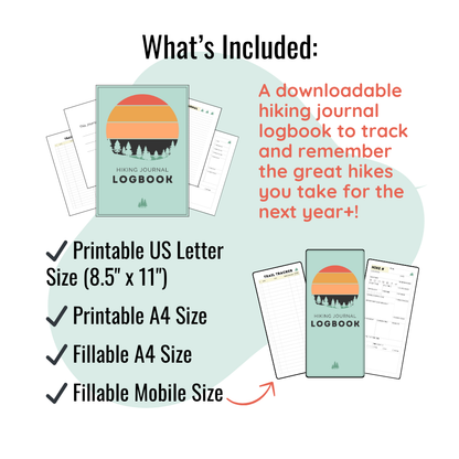 HIKING JOURNAL LOGBOOK