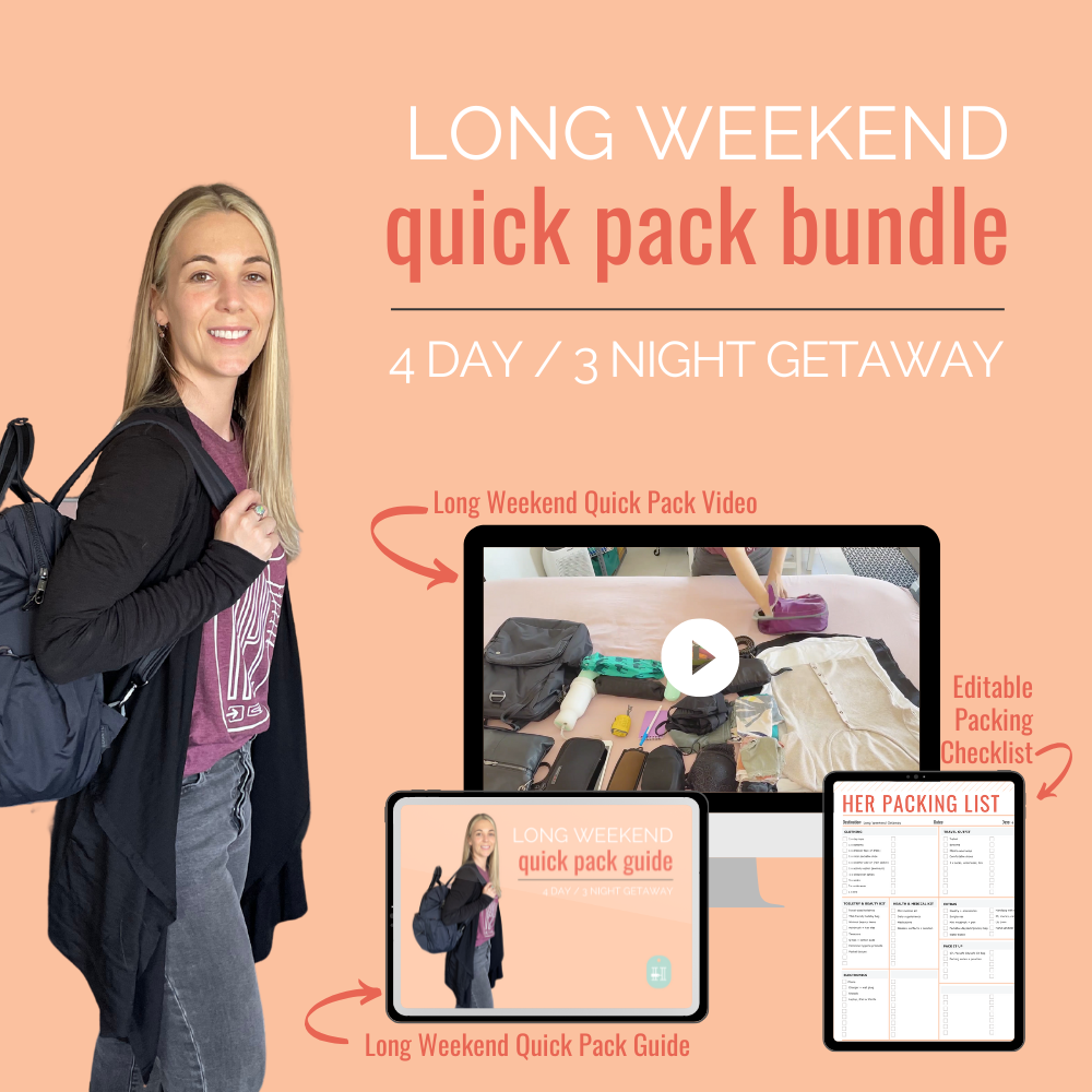 LONG WEEKEND QUICK PACK BUNDLE