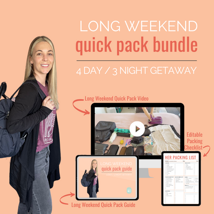 LONG WEEKEND QUICK PACK BUNDLE